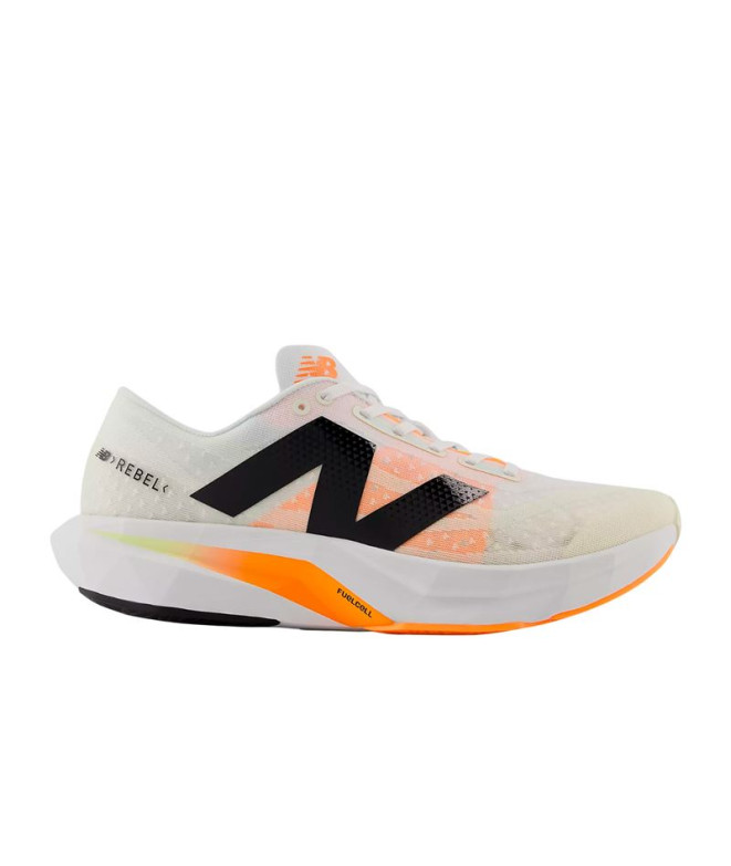 Zapatillas de Running New Balance Fuelcell Rebel V4 Hombre White