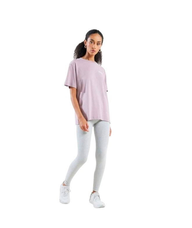 Malhas de Fitness New Balance Algodão de Cintura Alta Legging 27 Mulher