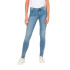 Calça Only Onlrain Reg Skinny Dnm Noos Light Blue Denim Mulher