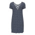 Vestido Only Onlbera Back Lace Up S/S Noos Mulher Noite Céu/Lana Gráfico