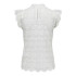 Camiseta Only Jdyblond S/L Lace Noos Mulher Cloud Dancer