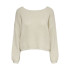 Sudadera Only Onlxenia L/S Knt Noos Mujer Pumice Stone