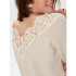 Sudadera Only Onlxenia L/S Knt Noos Mujer Pumice Stone