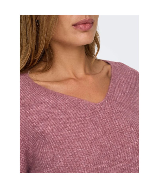 Sudadera Only Onlcamilla V-Neck L/S Knt Noos...