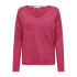 Sudadera Only Onlrica Life L/S V-Neck Pullo Knt Noos Mujer Granita