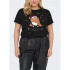 Camiseta Only Onlnessa S/L Short Mujer Negro