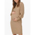 Vestido Only Olmkatia L/S Knt Noos Mulher Coco Torrado