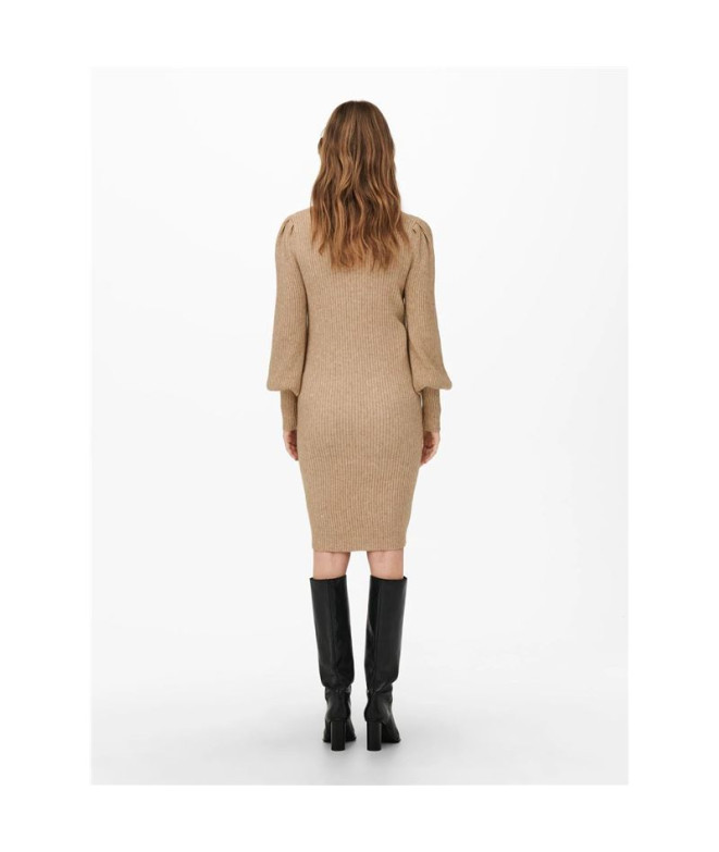 Robe Only Olmkatia L/S Knt Noos Femme Noix de...