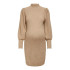 Vestido Only Olmkatia L/S Knt Noos Mulher Coco Torrado