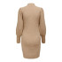 Vestido Only Olmkatia L/S Knt Noos Mulher Coco Torrado