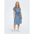 Vestido Only Onlpema Hannover Ss Dnm Sh Qytnoos Medium Blue Denim Mujer