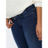 Calça Only Olmroyal Life Sk Mbd Jeans Dnm Noos Mulher Médio Azul Denim