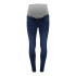 Calça Only Olmroyal Life Sk Mbd Jeans Dnm Noos Mulher Médio Azul Denim