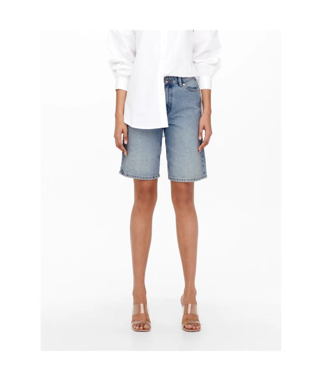 Pantalon Only Onlsonny Hw Wide Dnm Noos Femme...