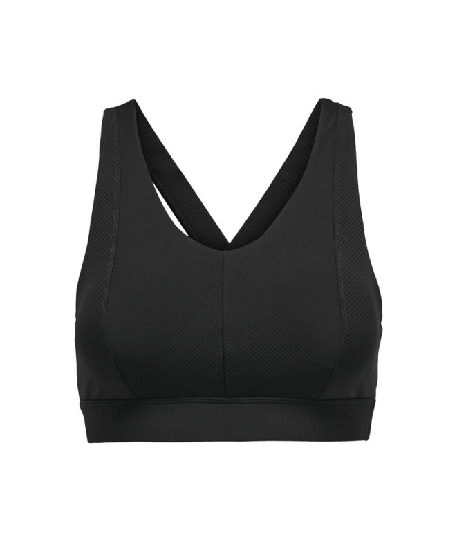Sutiã esportivo Only Onpjana-2 Cross Sports Noos Mulher Preto