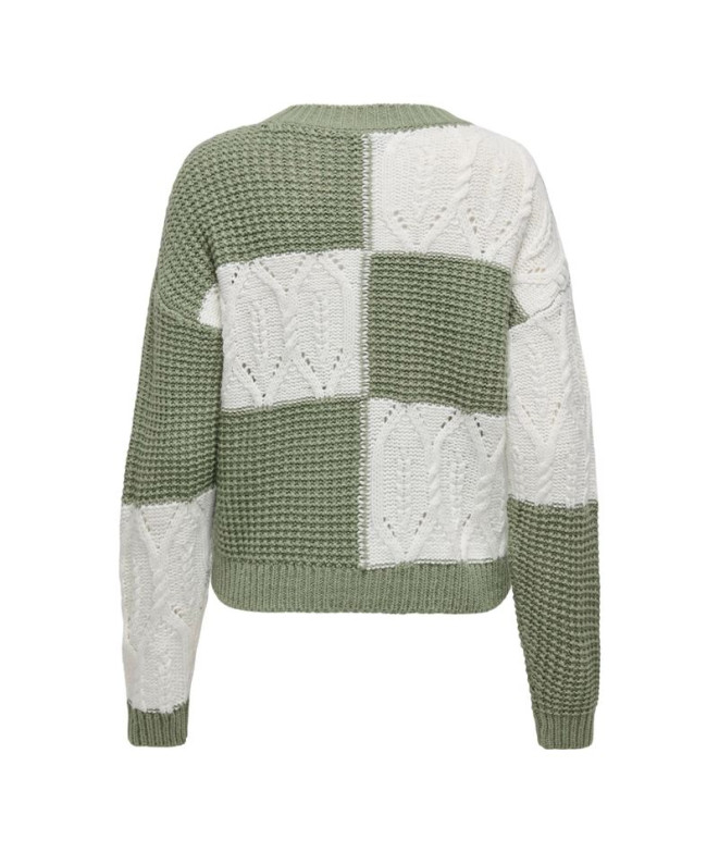 Moletom Only Jdyjusty L/S Mix Struc Knt Noos...