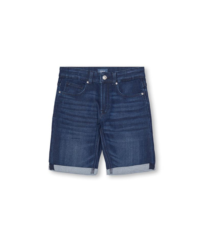 Calça Only Kobply Jog Pim3199 Noos Dark Blue Denim Menino
