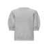 Sweat Only Onlrica Life 2/4 Knt Noos Femme Gris Clair Mélangé