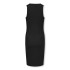 Vestido Only Kogbelfast Life S/L Midi Noos Niña Negro