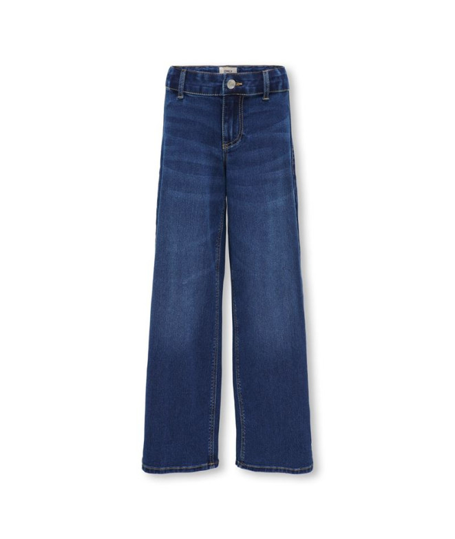 Pantalón Only Kogsylvie Clean Wde Leg Dnm Bj13964 Noos Niña Dark Azul Denim
