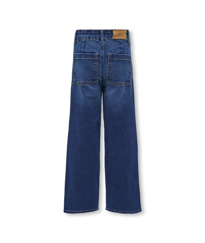 Pantalón Only Kogsylvie Clean Wde Leg Dnm...