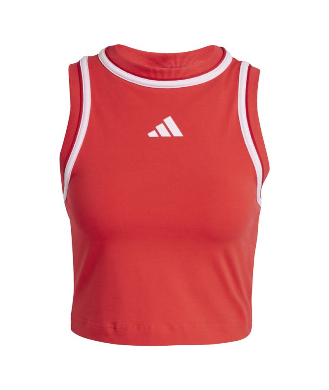 Camiseta adidas Cb Cro Tk Mujer Rubpur