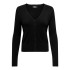 Chaqueta Only Onlvenice Life Ls Vneck Cardi Knt Noos Black Mujer