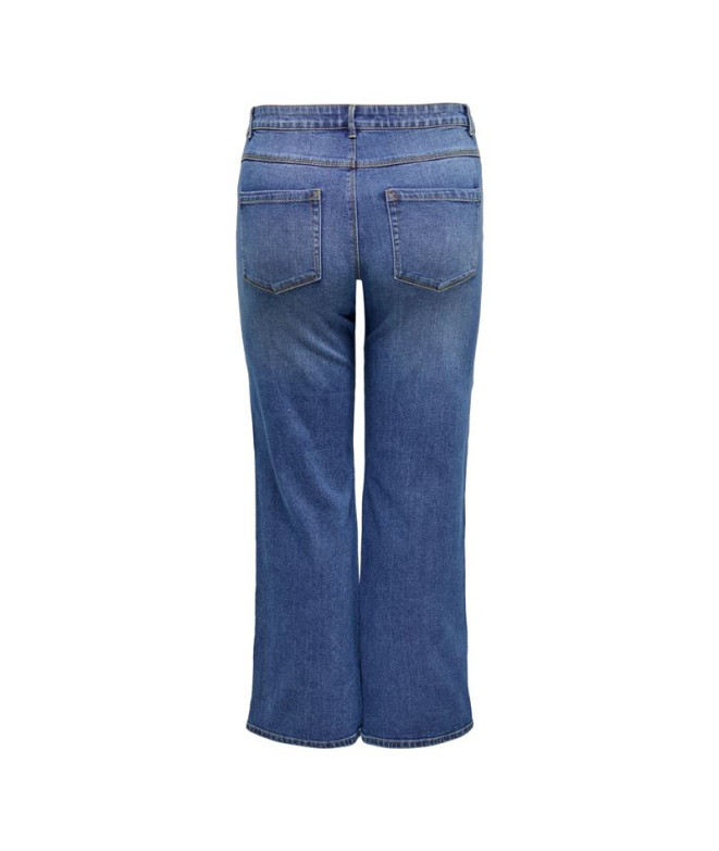 Pantalón Only Carsnow Hw Wide Dnm Jeans Pim Mbd...