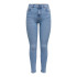 Calça Only Jdymoon Hw Skinny Jeans Medbluednm Noos Mulher Denim Azul Médio