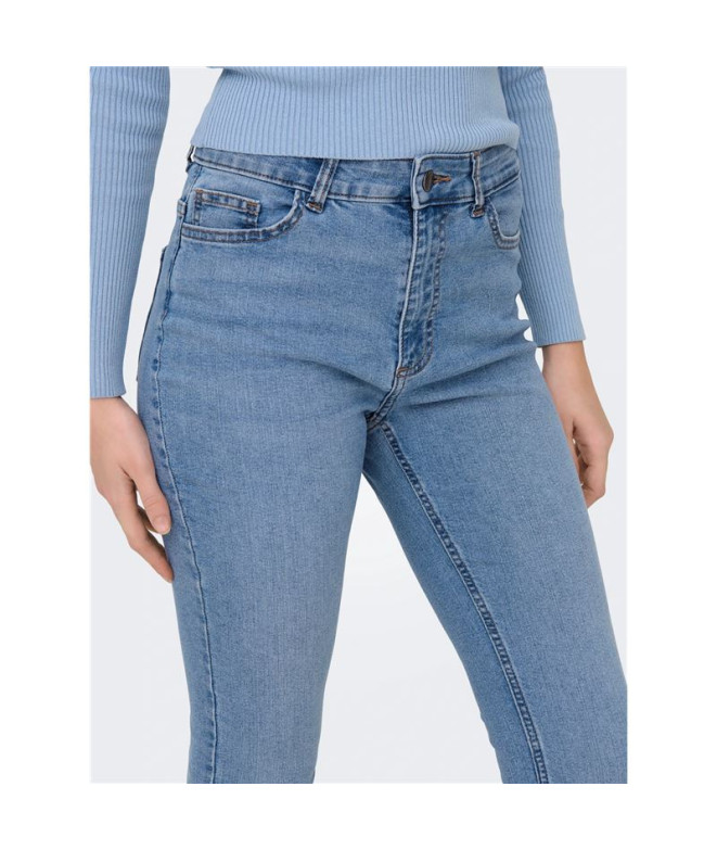 Calça Only Jdymoon Hw Skinny Jeans Medbluednm...