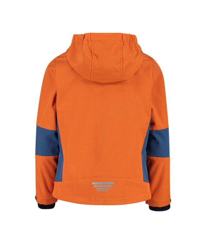Veste de Montagne CMP Fix Enfant Arancio-Azulstone