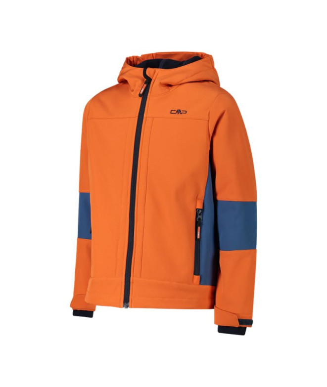 Veste de Montagne CMP Fix Enfant Arancio-Azulstone