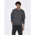 Sudadera Only & Sons Onsceres Crew Neck Noos Grey Pinstripe Hombre
