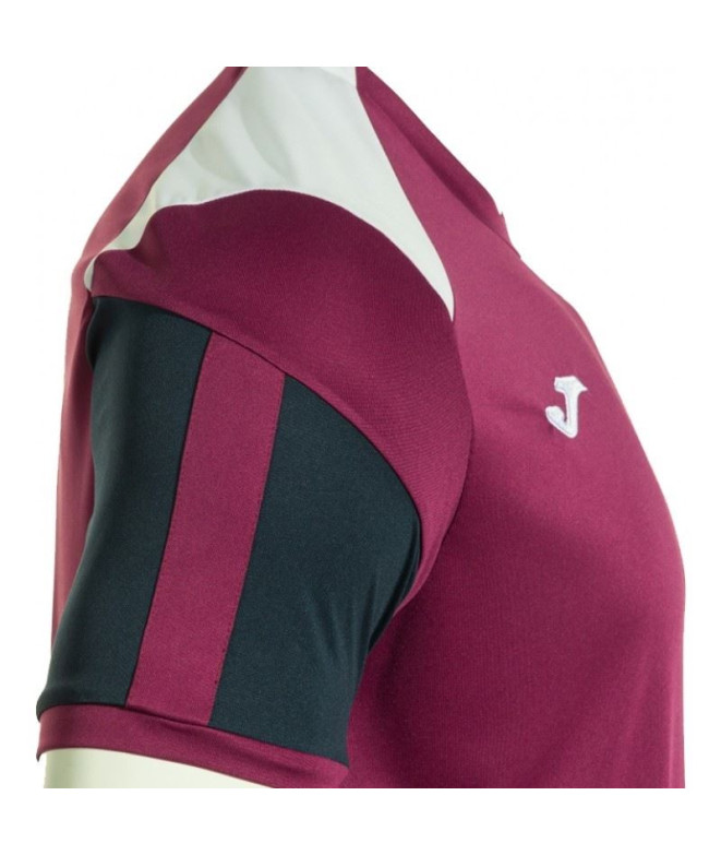 Camiseta Joma Danubio Vino Dark Navy Niño