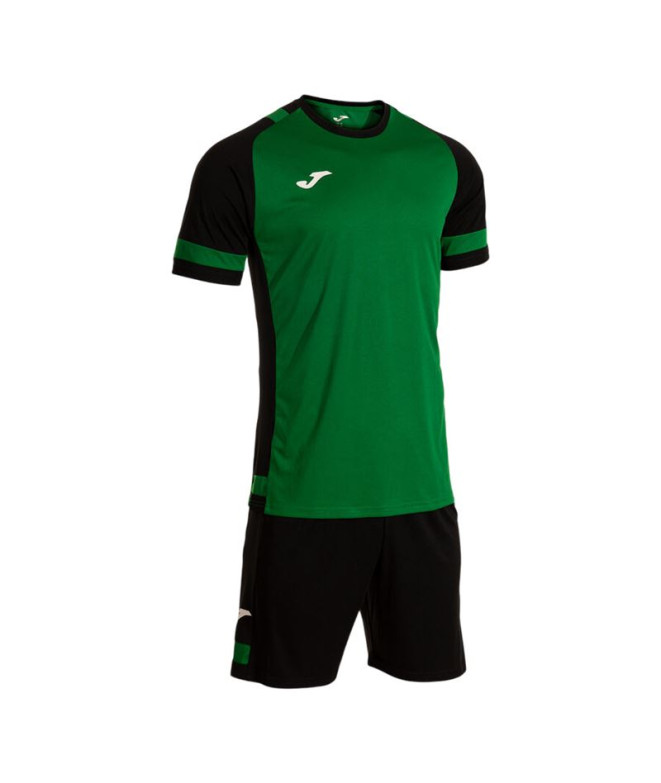 Conjunto de Fútbol Joma Lider Hombre Verde/Negro