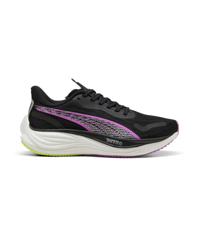 Chaussures de Running Puma Velocity Nitro 3 Wn, Blackre, Femme