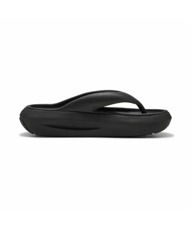 Chanclas Puma Flatter Flip, Black, Mujer