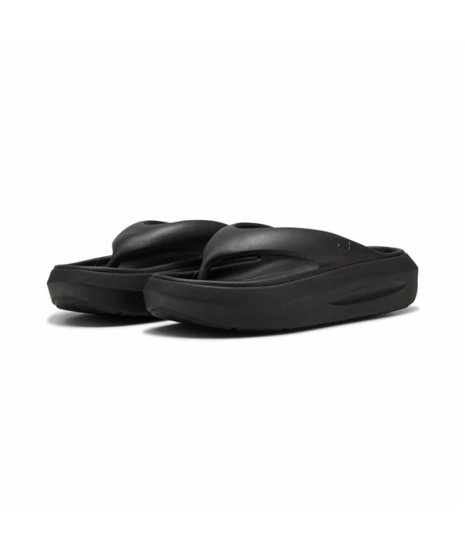 Chanclas Puma Flatter Flip, Black, Mujer