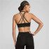 Sujetador deportivo de Fitness Puma Move Strappy Bra, Black Mujer