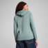 Moletom Puma Ess Metallic Hoodie Mulher Verde/Prata