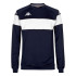 Sudadera Fitness Kappa Dido Hombre Azul Marino/Blanco