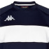 Sudadera Fitness Kappa Dido Hombre Azul Marino/Blanco