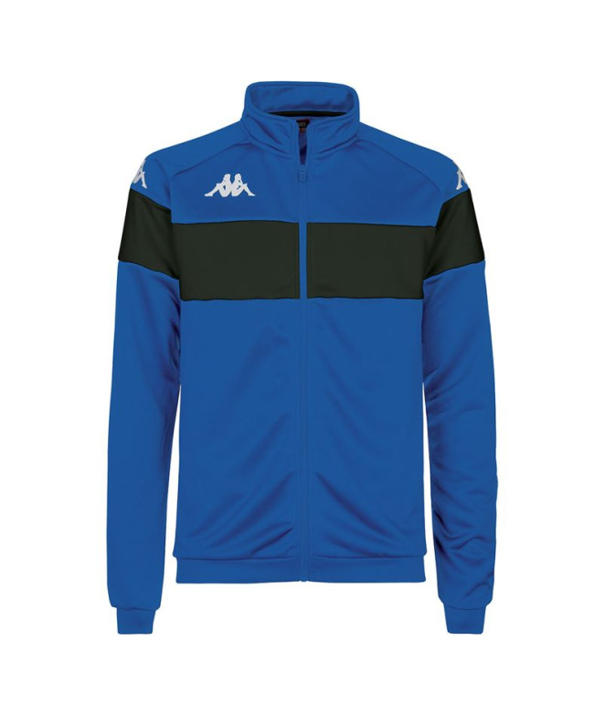 Sudadera Fitness Kappa Dacone Hombre Zafiro Azul/Negro