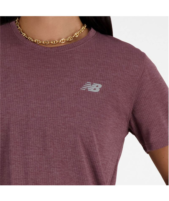 Camiseta New Balance Athletics Mulher Lrc
