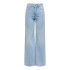 Calça Only Jdyfelina-Fina Hw Wide Jns Lbd Dnm Noos Mulher Denim Azul Claro