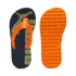 Chanclas Puma Epic Flip V2 Ps,Orange Glo New Navy, Niño