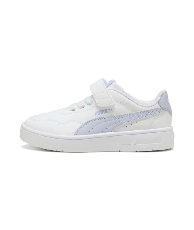 Zapatillas Puma Court Lally Ac+ Ps, White Cool,...