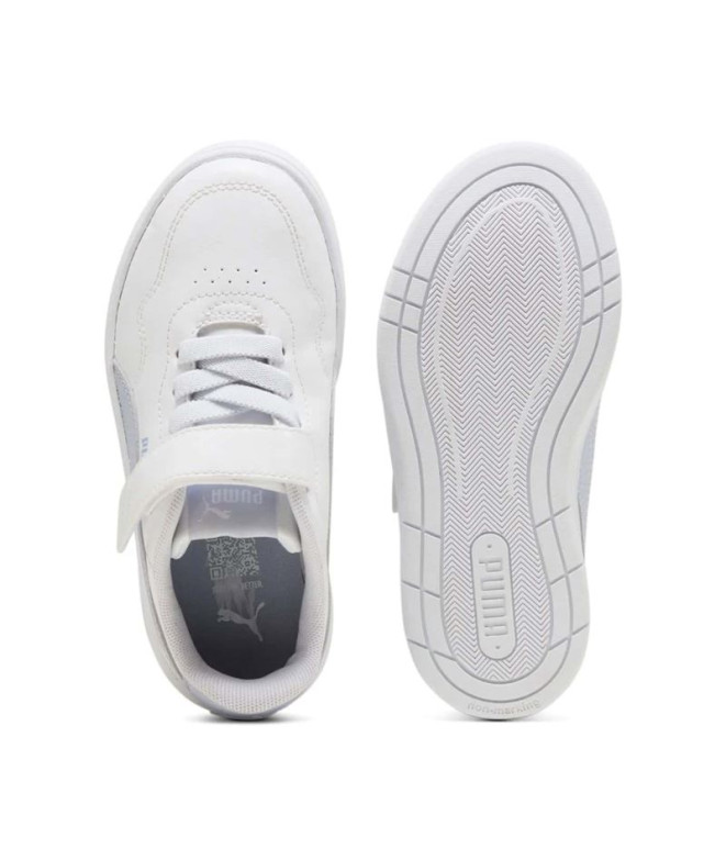 Zapatillas Puma Court Lally Ac+ Ps, White Cool,...