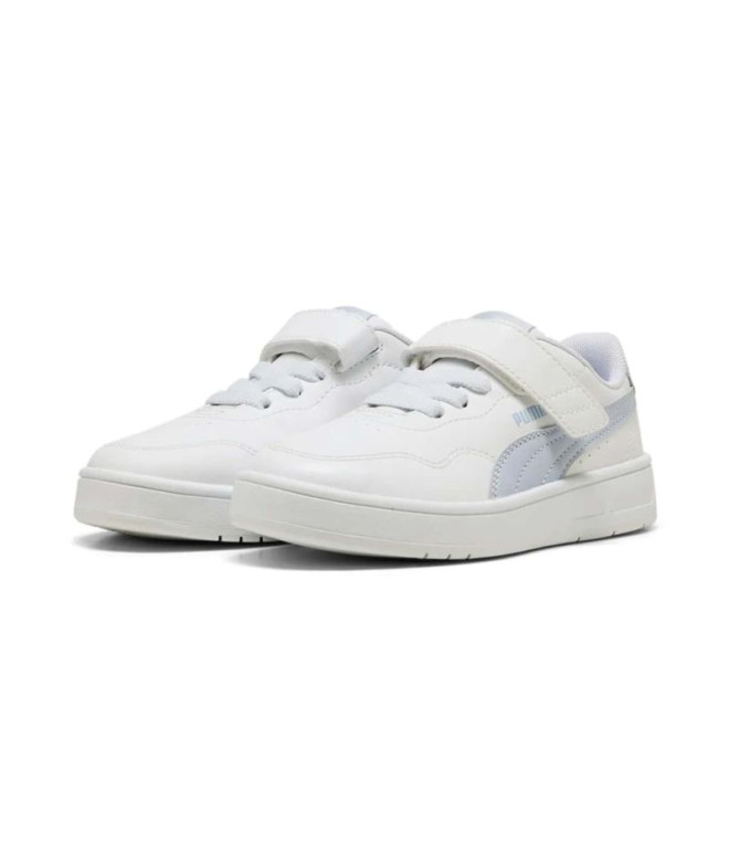 Zapatillas Puma Court Lally Ac+ Ps, White Cool,...