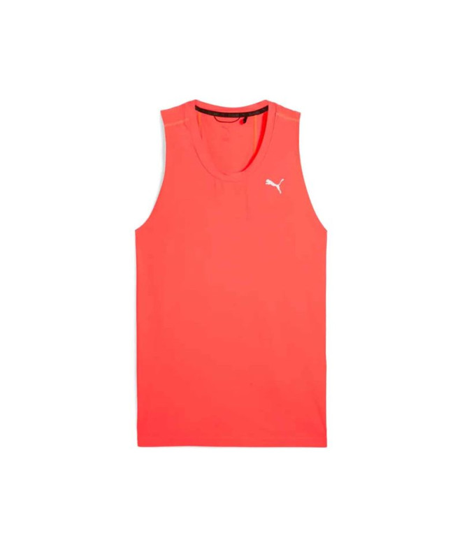 Camiseta de Running Puma M Seasons Coolcell Glowing Red Hombre